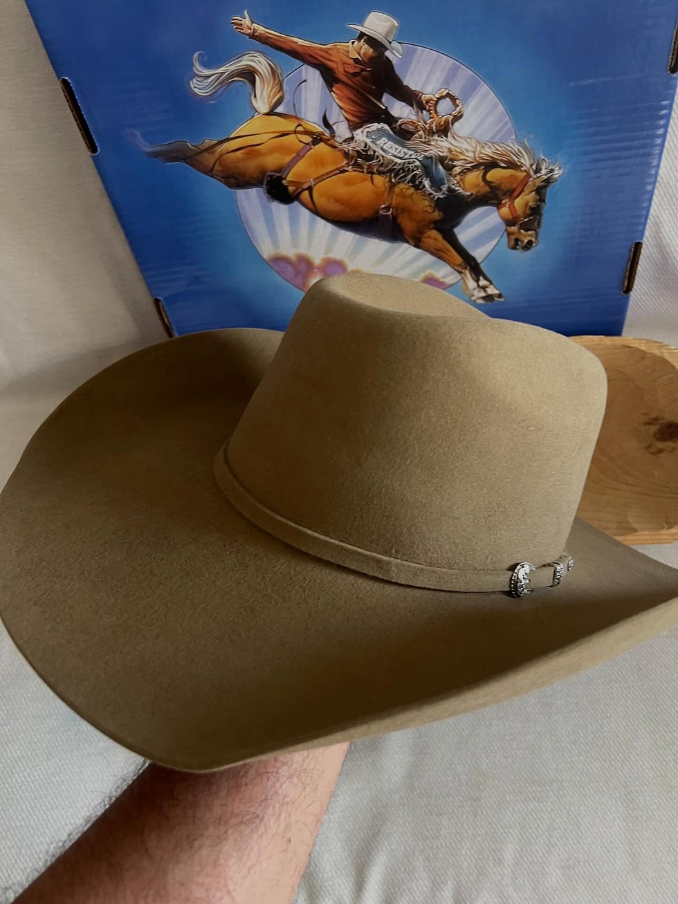 Miniatura: Texana Resistol 6X pelo de castor con caja y ticket de compra