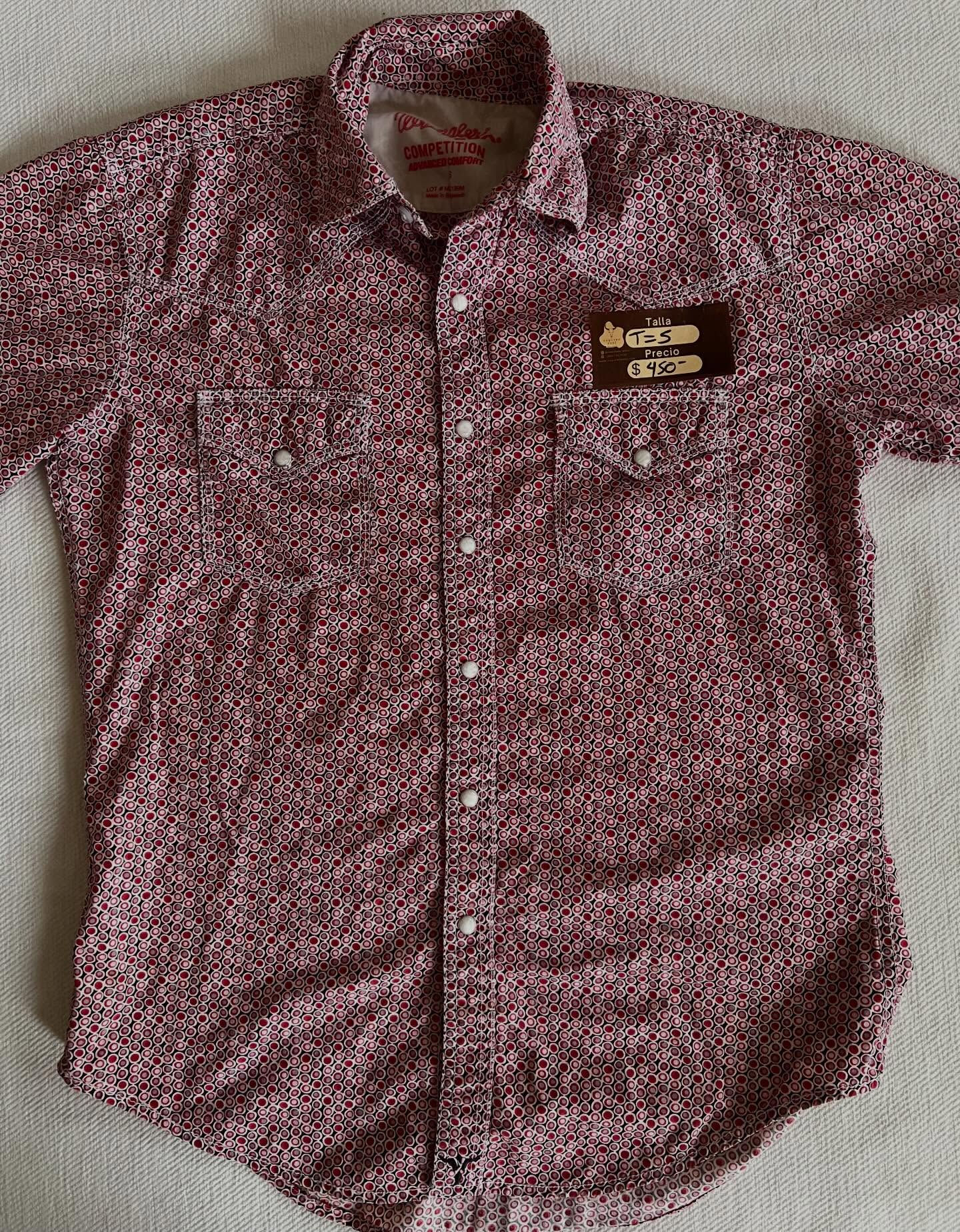 Camisa Wrangler manga corta