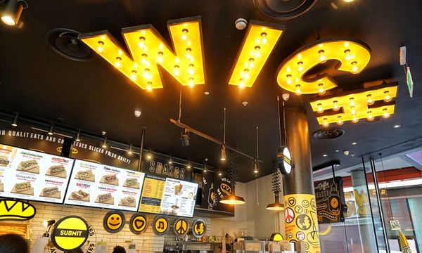 Interior of Wich Wich Superior Sandwiches