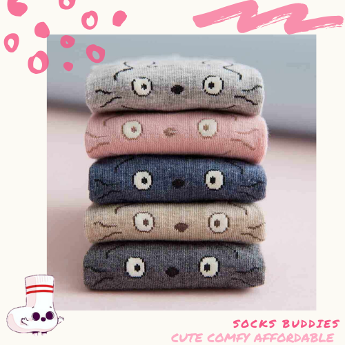 Cotton Cute Animal Cartoon Ankle Socks