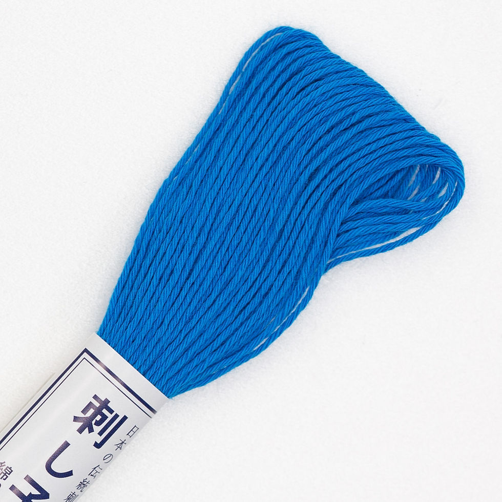 Thumbnail: #27 20m sashiko thread bright mid blue