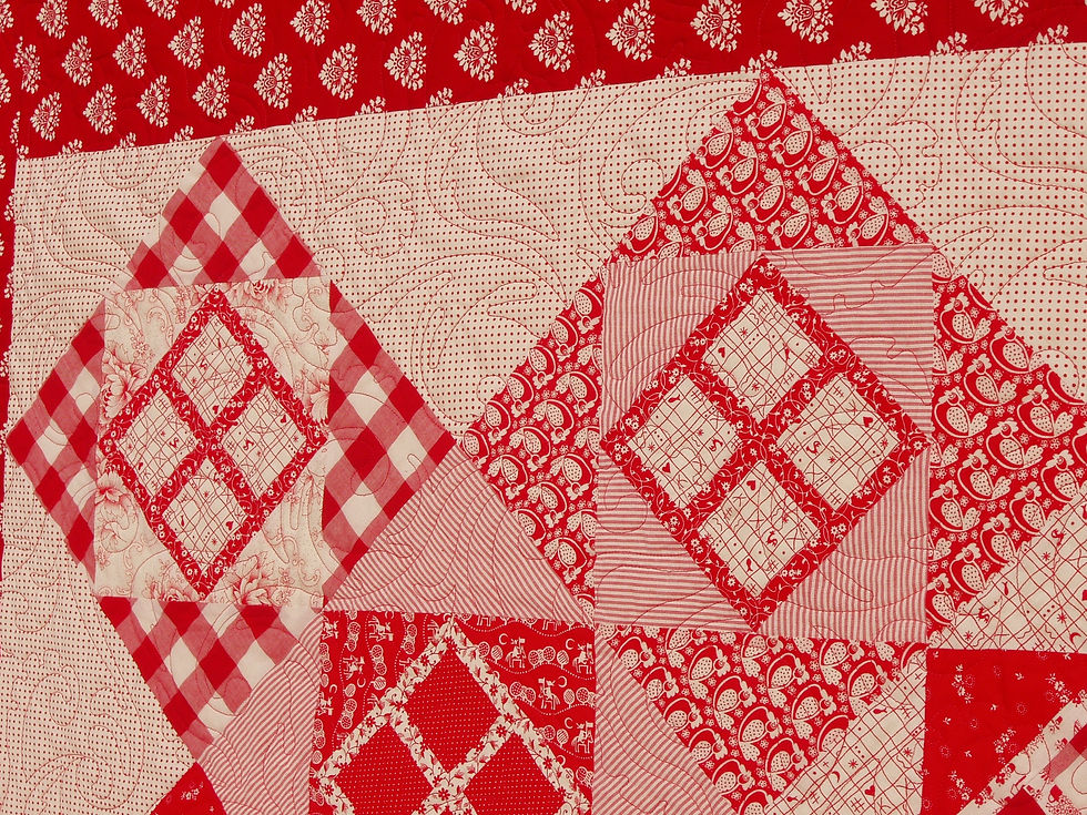 Thumbnail: Fanoe PDF quilt pattern