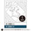 Thumbnail: #H-1084 white sashiko hanafukin panel 'Ukiyoe beauty'