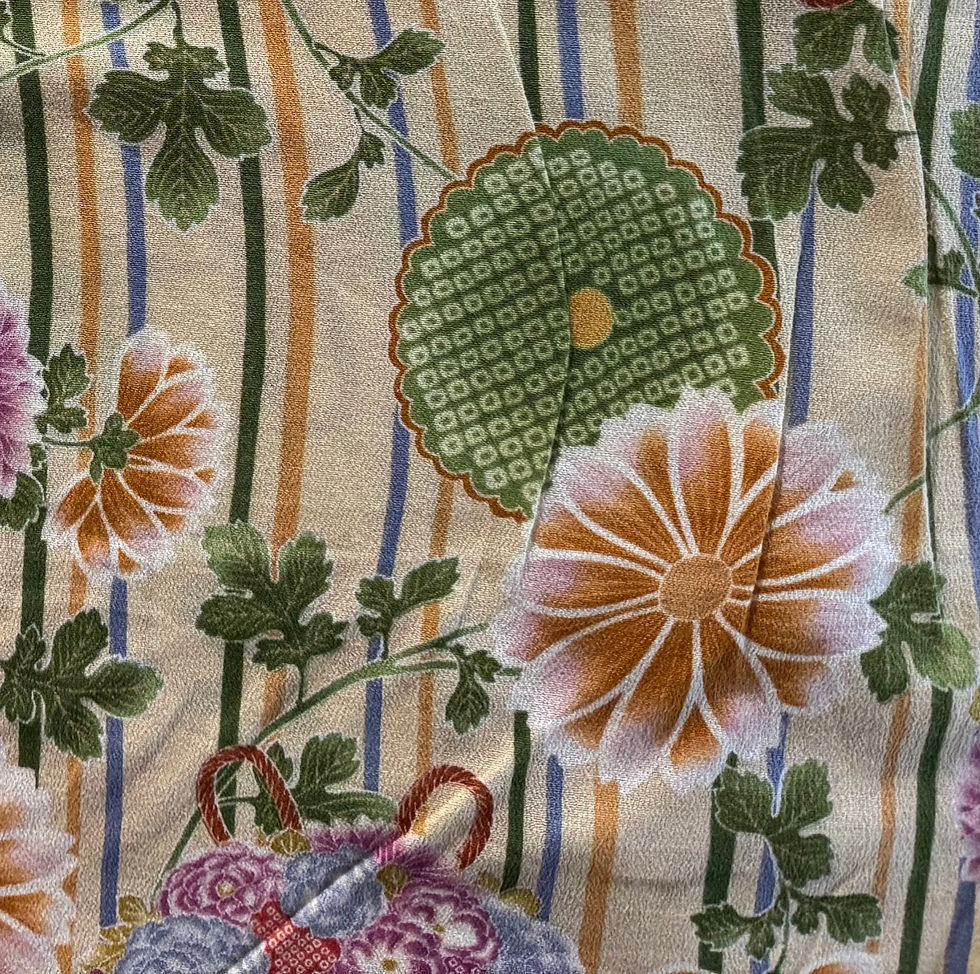 Thumbnail: #346-E Kyo Momen by Lecien Japan COTTON CREPE, by 1/2m