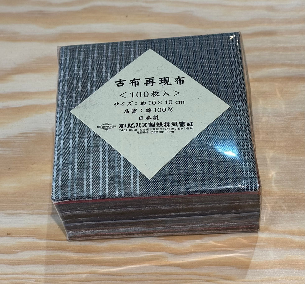 Thumbnail: 100 x 10cm potluck charm squares Olympus - traditional look