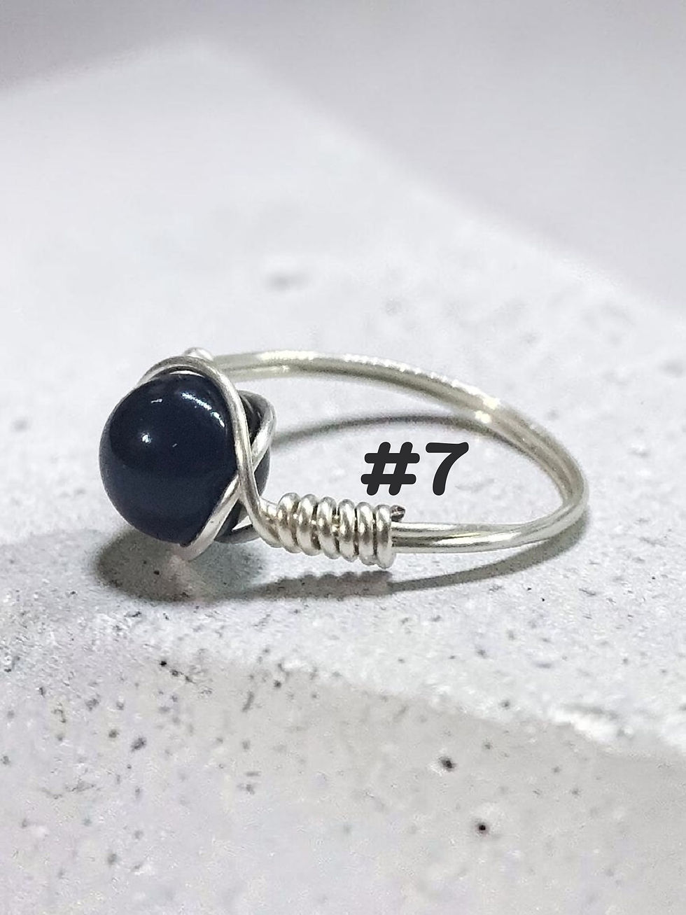 Thumbnail: Natural Stone Hand-Crafted Rings