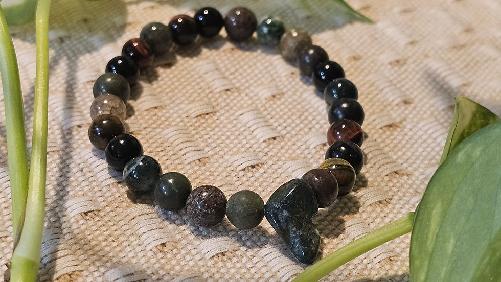 Miniatura: Spiritual Grounding beaded bracelets