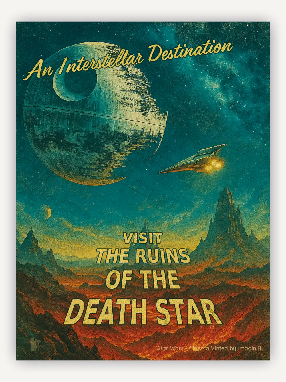 Affiche vintage Star Wars  | Collection Cinéma Vinted