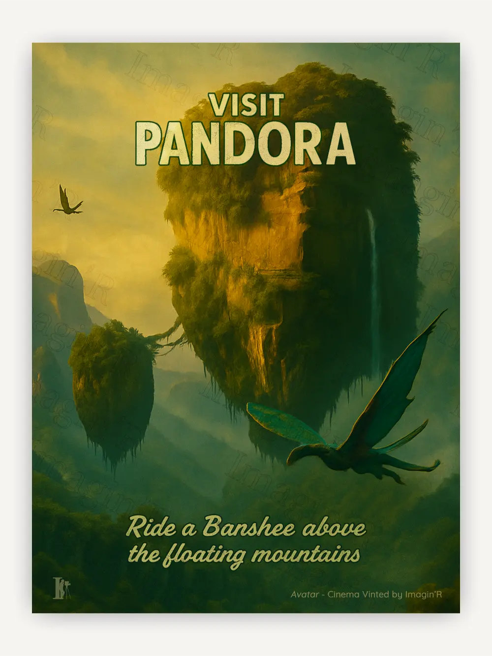 Affiche vintage Avatar Pandora  | Collection Cinéma Vinted