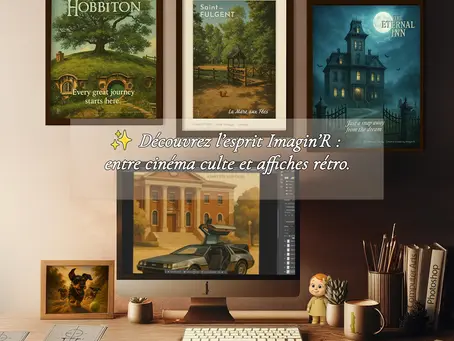 La collection Cinéma Vinted by Imagin'R disponible
