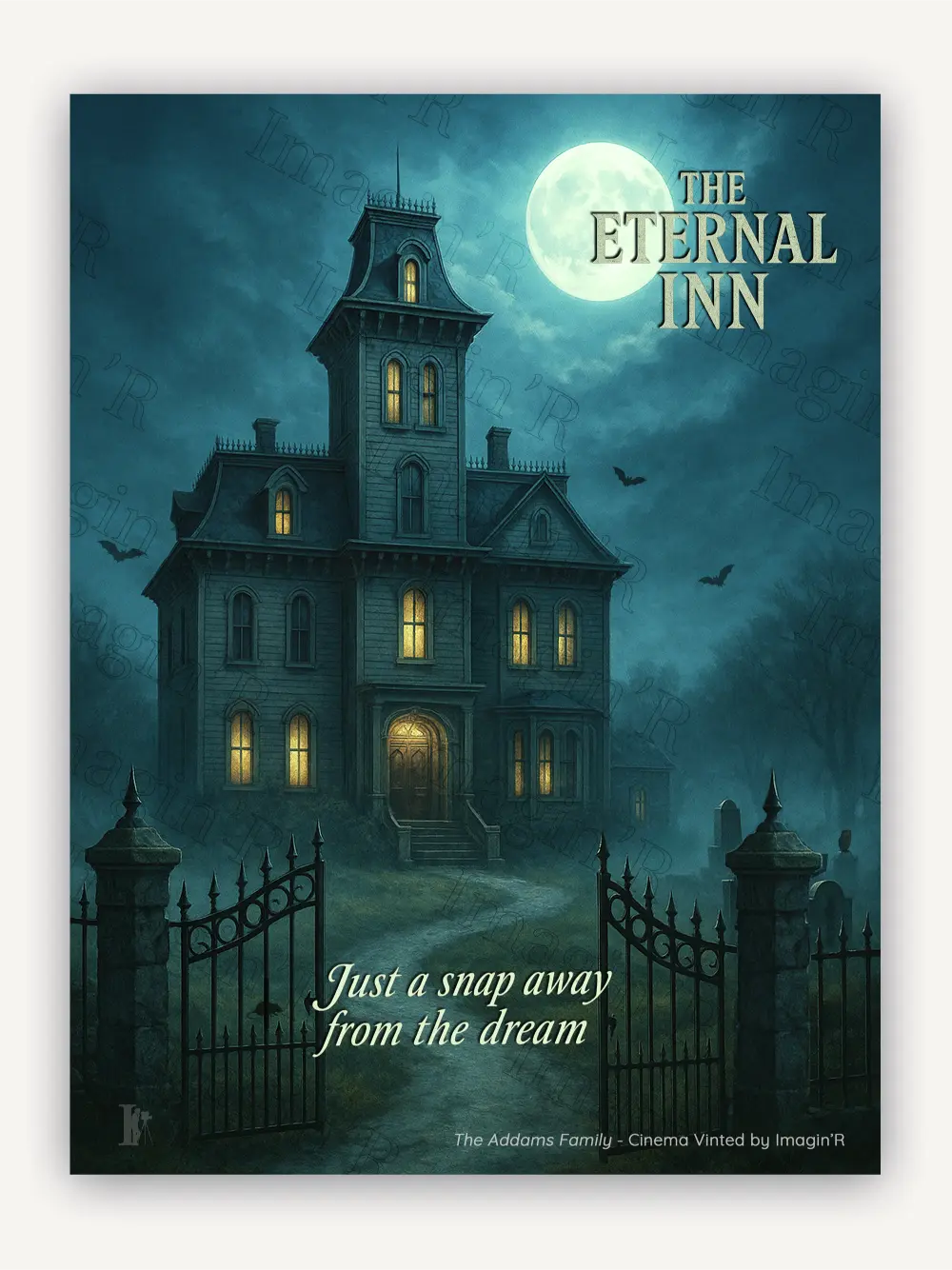 Affiche vintage Famille Addams  | Collection Cinéma Vinted