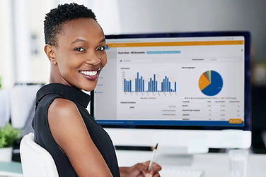 black woman - finance - buying stocks