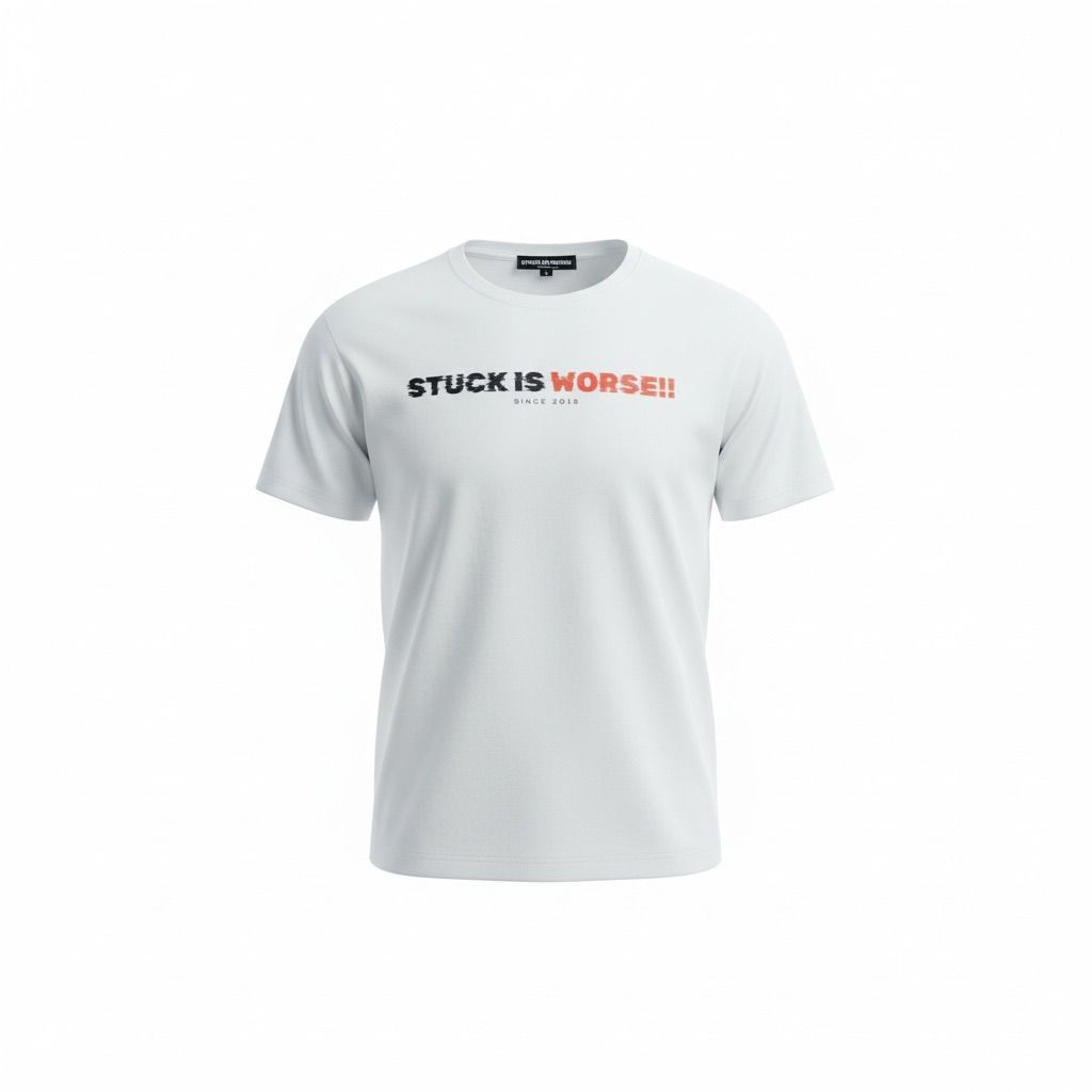 The Silence Tee - White