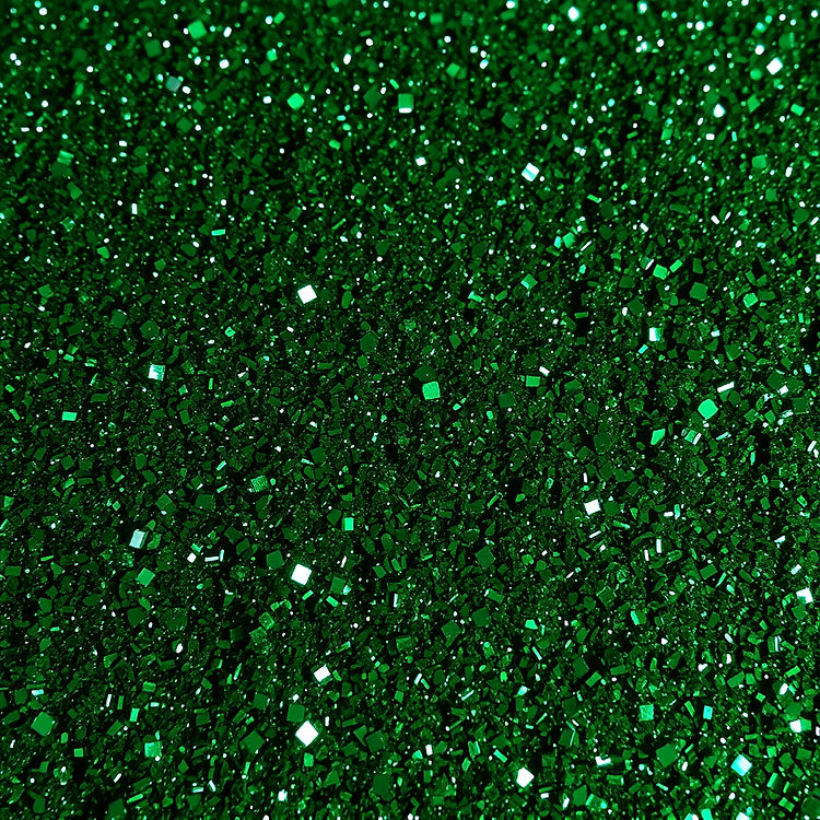 nothing but an entire background of dark emerald green chunky glitter.jpg