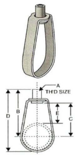 iron swivel hanger