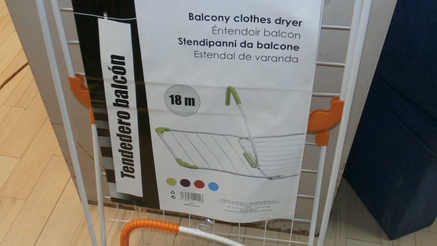 20€ TENDEDERO DE BALCON