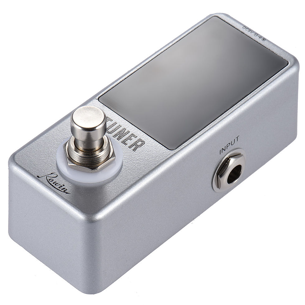 Miniatura: Pedal Afinador Chromatic Mini Rowin True Bypass