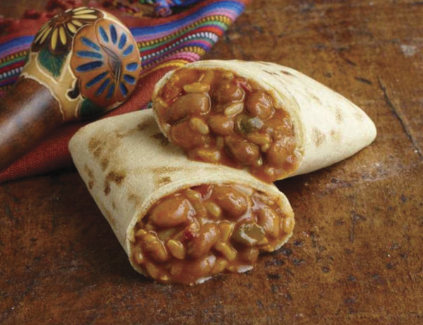 Bean & Rice Burrito Wraps