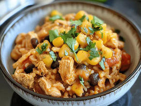Mexican Chicken & Rice Bake