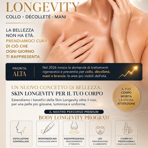 Body Longevity a Lecco: il trattamento premium per collo, décolleté, mani e braccia