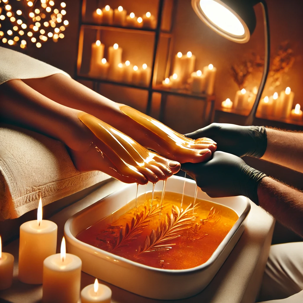 Trattamento mani alla paraffina nutriente per pelle secca presso il Centro Estetico Francesca Gentile – Lecco