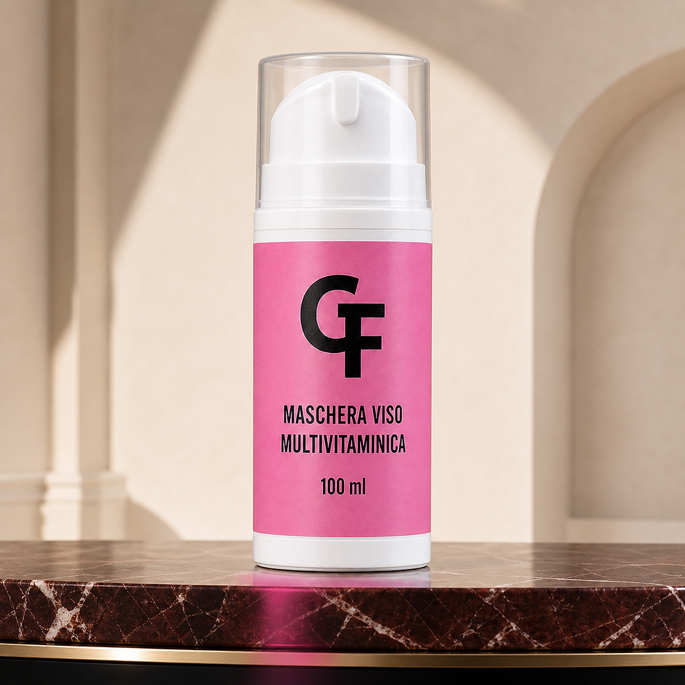 Flacone di Maschera Viso Multivitaminica GF da 100 ml