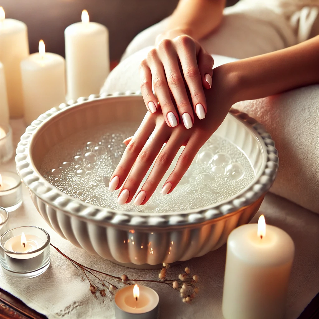 Manicure con ricostruzione completa unghie corte trasformate in eleganti unghie lunghe – Francesca Gentile Lecco