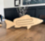 Bass Cribbage Board