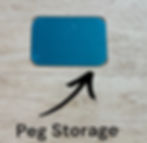Thumbnail: Edmonton Hockey Custom Cribbage Board Peg Storage