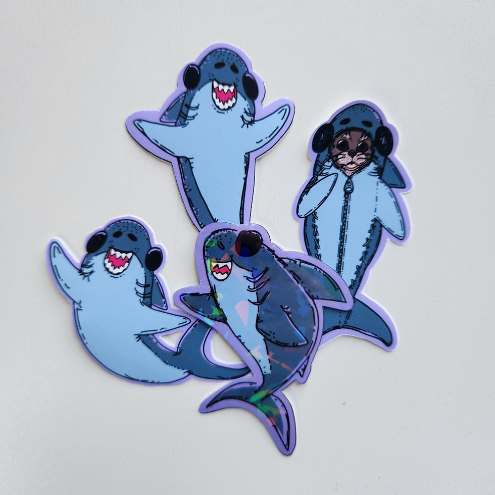 Thumbnail: Shark Sticker Pack