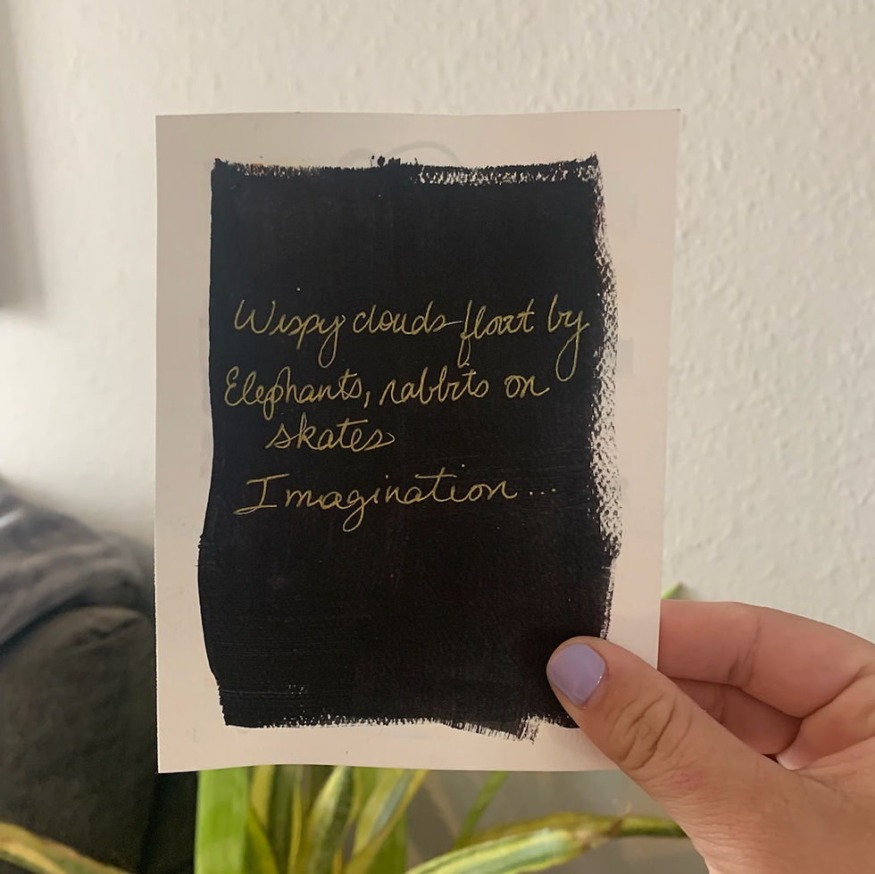Thumbnail: Abstracts with a Poem