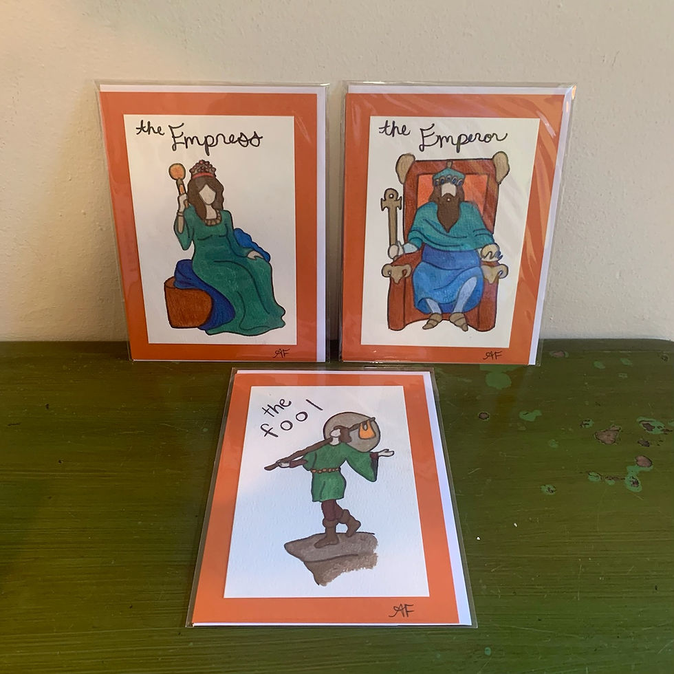 Thumbnail: Tarot Themed Cards