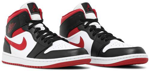 Air Jordan 1 Mid 'Black Gym Red