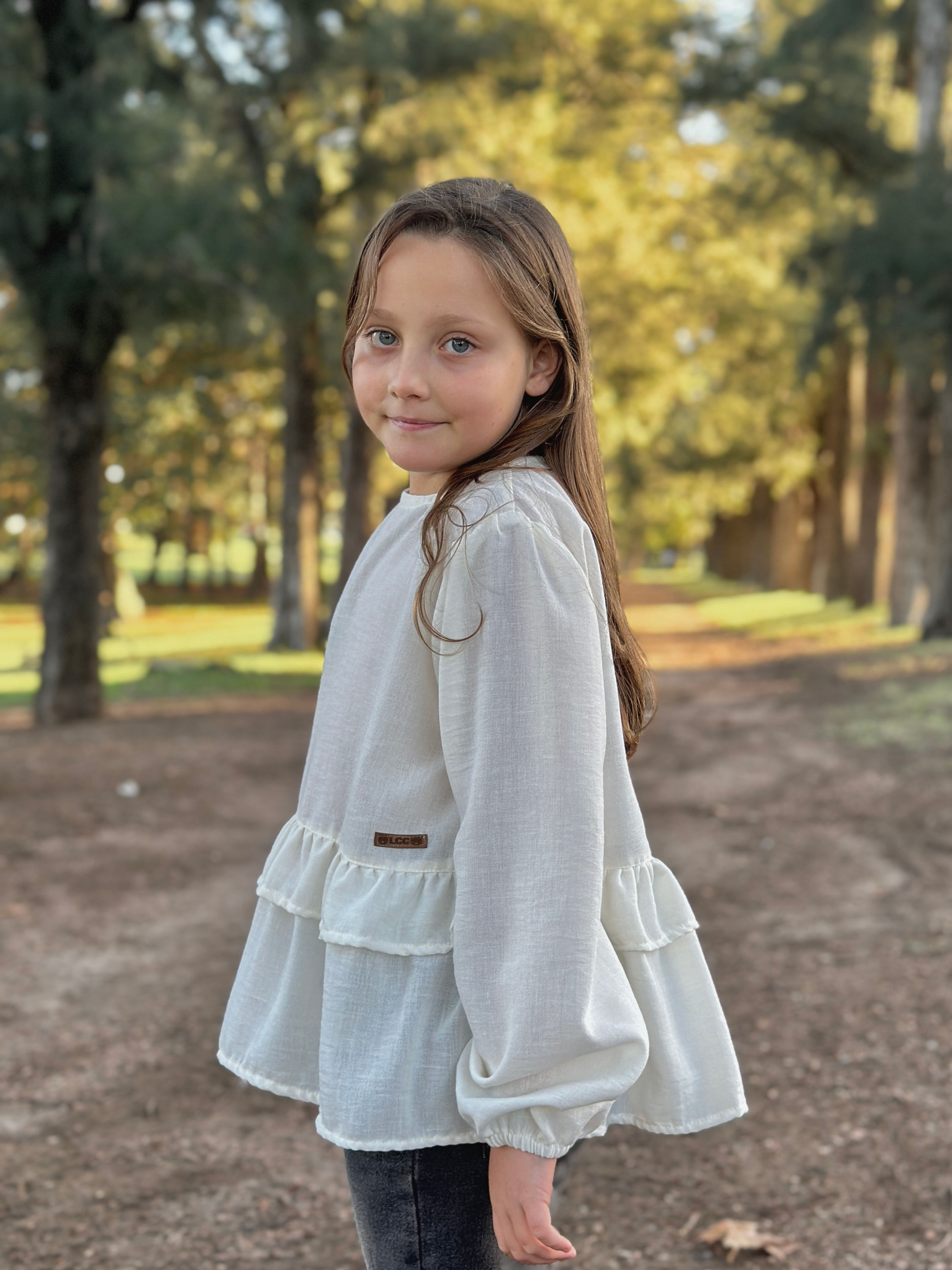 Blusa volado