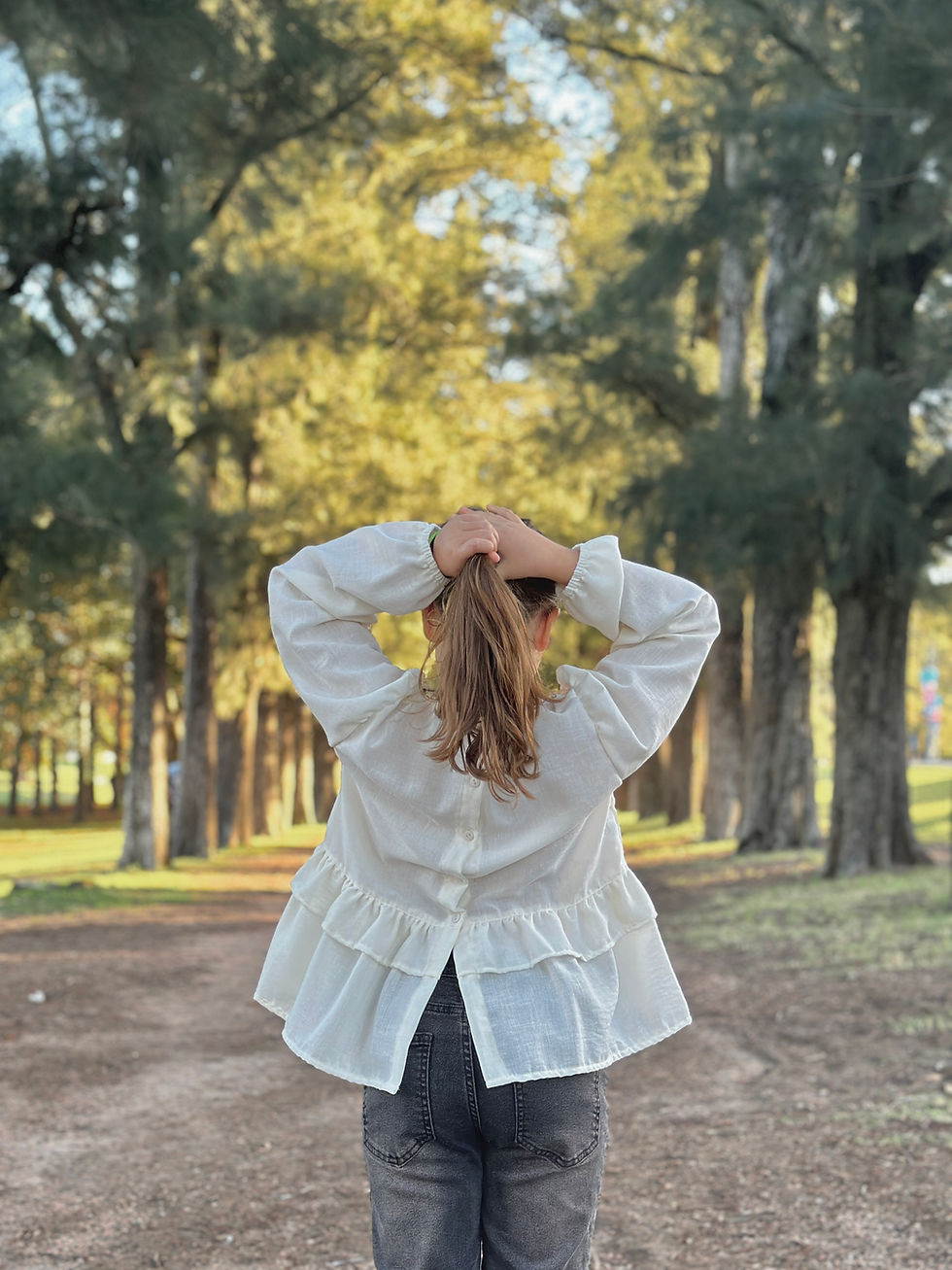 Miniatura: Blusa volado
