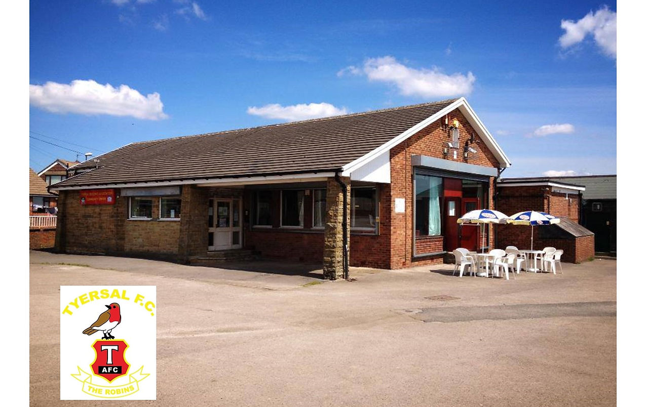 Tyersal Club exterior, sunny day