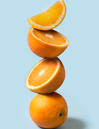 Stacked Orange Slices