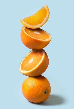 Mucchio di arance