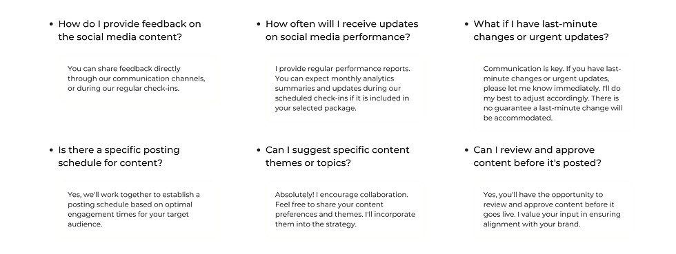 FAQs