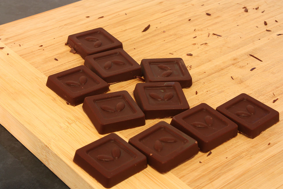 The pralines are ready