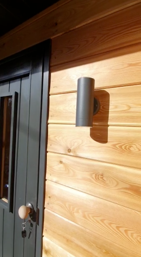 Thumbnail: Acton Out Door log burning Sauna
