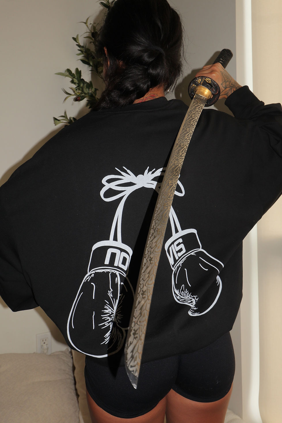 Thumbnail: Pump Cover [M.A.C] Long Sleeve T-Shirt Black
