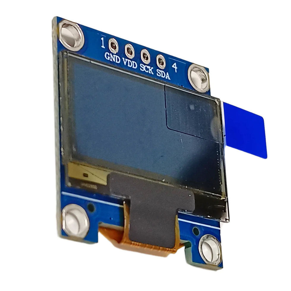 Thumbnail: 0.96 Inch OLED Display Module I2C 4pin Blue Color