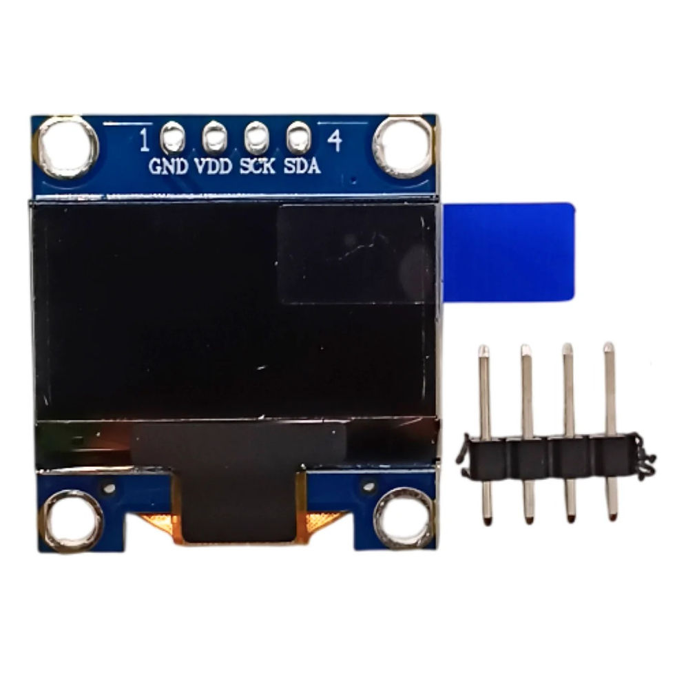 Thumbnail: 0.96 Inch OLED Display Module I2C 4pin Blue Color