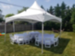 15 x 15 Frame Tent Package