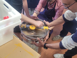 Club ruche "Extraction du miel''