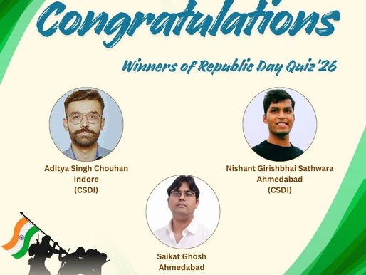 Winners of Republic Day Quiz'26🏆