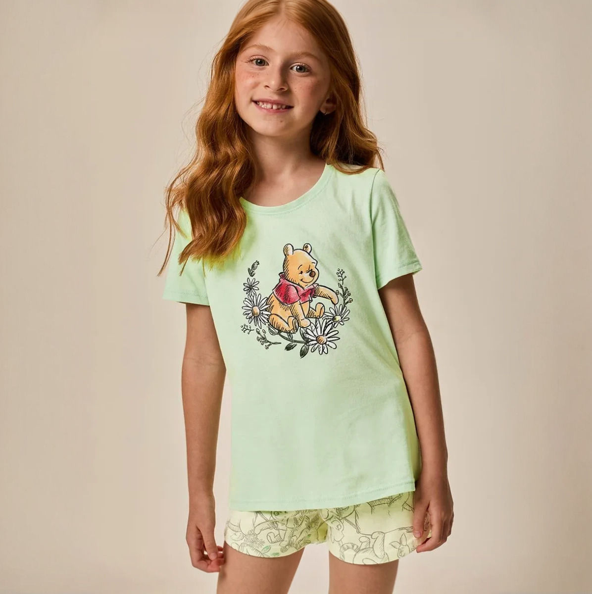 Pijama Infantil Manga Curta Ref 1000137363 Malwee