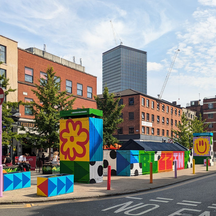 Exterior mural manchester
