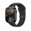 Küçük resim: Qfit Apple Watch Uyumlu Silikon Spor Kordon Siyah